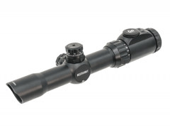 UTG 1-8X28 30mm CQB/MRC 36-color Circle Dot Rifle Scope with QD Rings