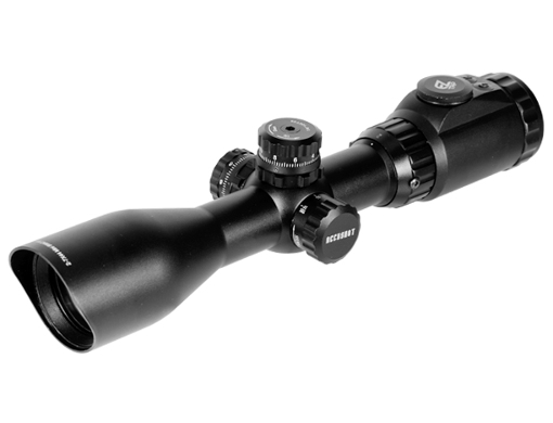 UTG 2-7X44 30mm AO, 36-color Long Eye Relief Scout Rifle Scope