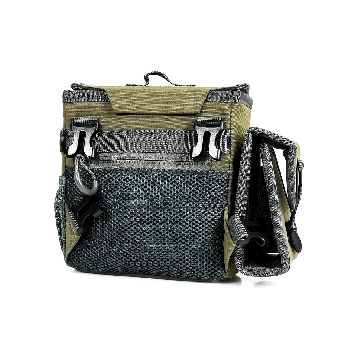 Raptor Air Magnetic Binocular Bag Pack with Detachable Side Pocket and Harness Straps