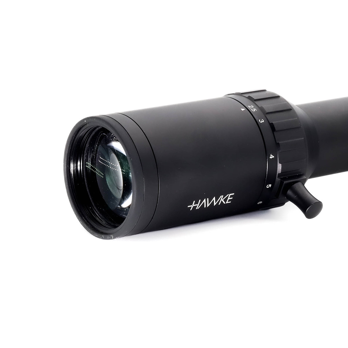 Preowned Hawke Vantage 30 WA 2.5-10x50 Illuminated SFP L4A Fibre Dot Reticle Rifle Scope - PO1261