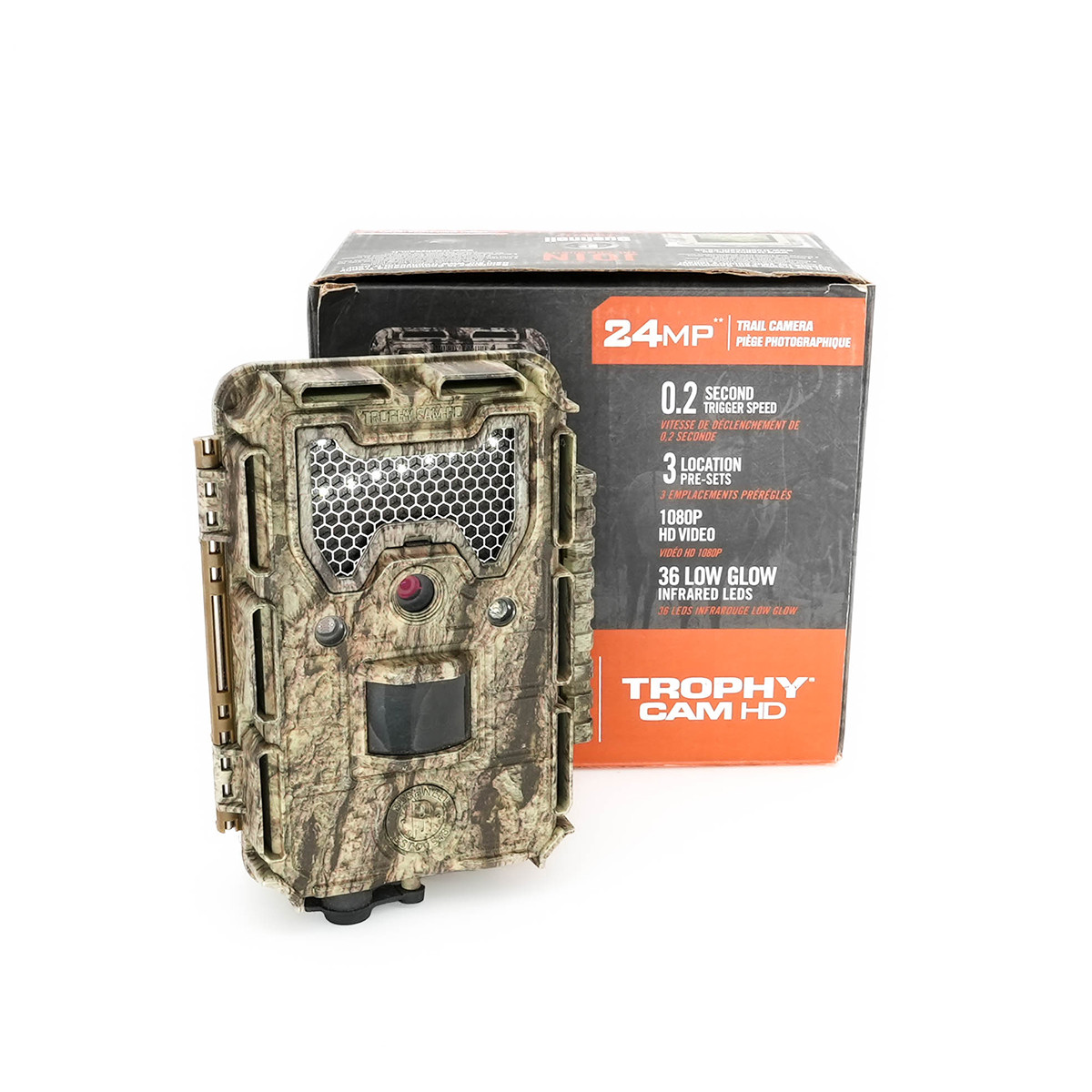 Low Glow Bushnell Trophy Cam Hd 24mp Bushnell Wildlife Camera