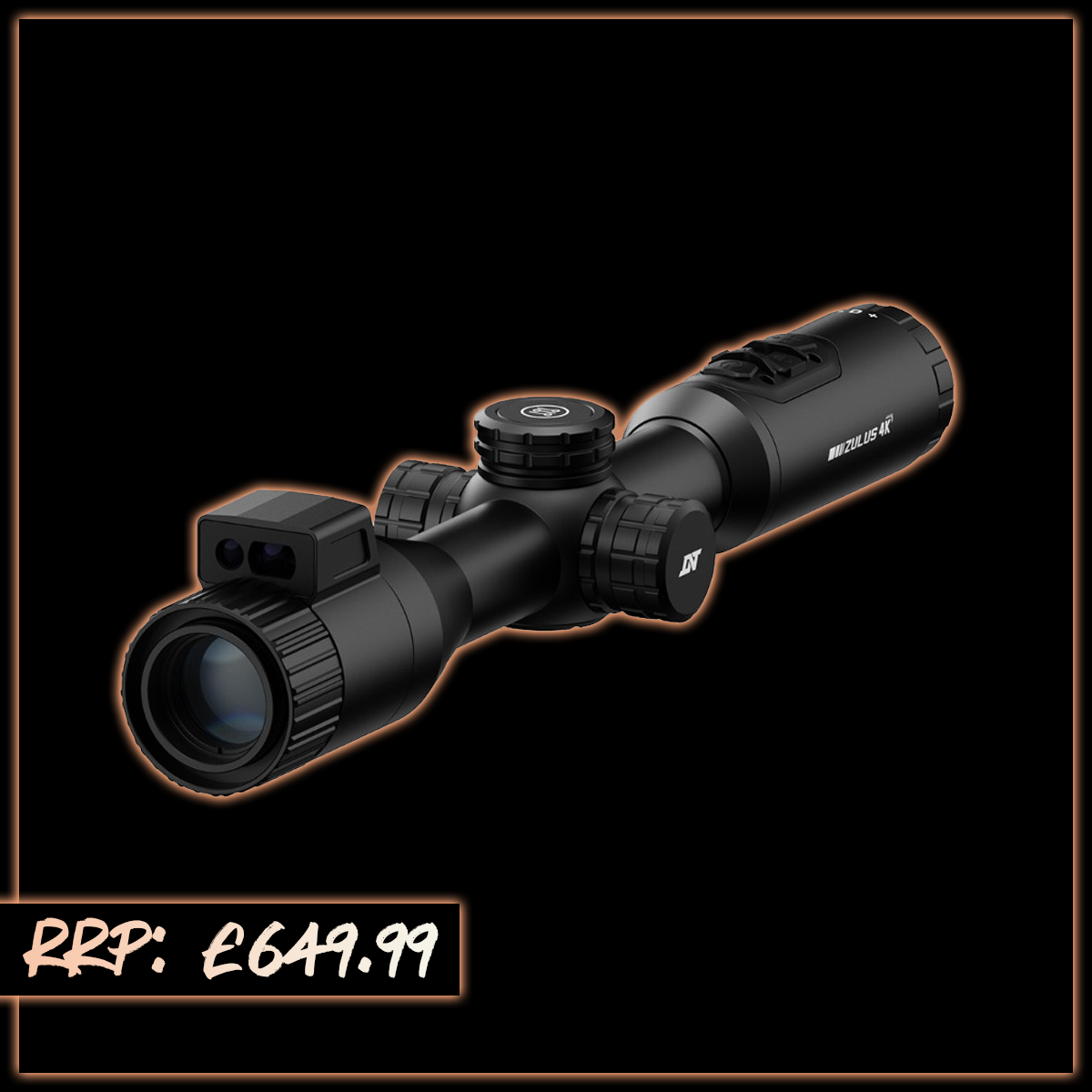 WIN A: DNT Optics ZULUS 4k 3-24x Digital Day and Night Vision Rifle Scope with Laser Rangefinder