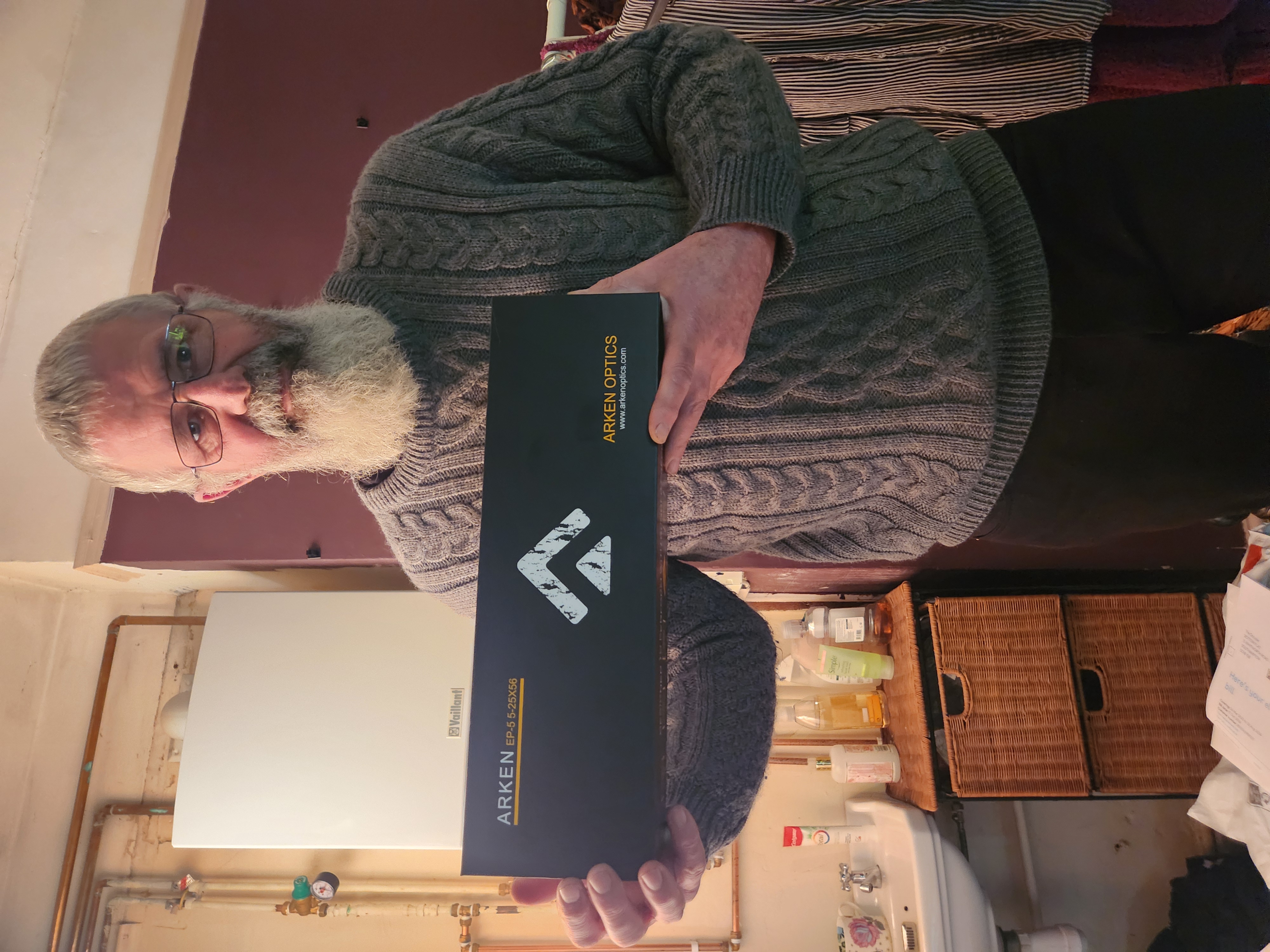 WIN A: Arken Optics EP5 5-25X56 VPR MIL FFP Illuminated Rifle Scope