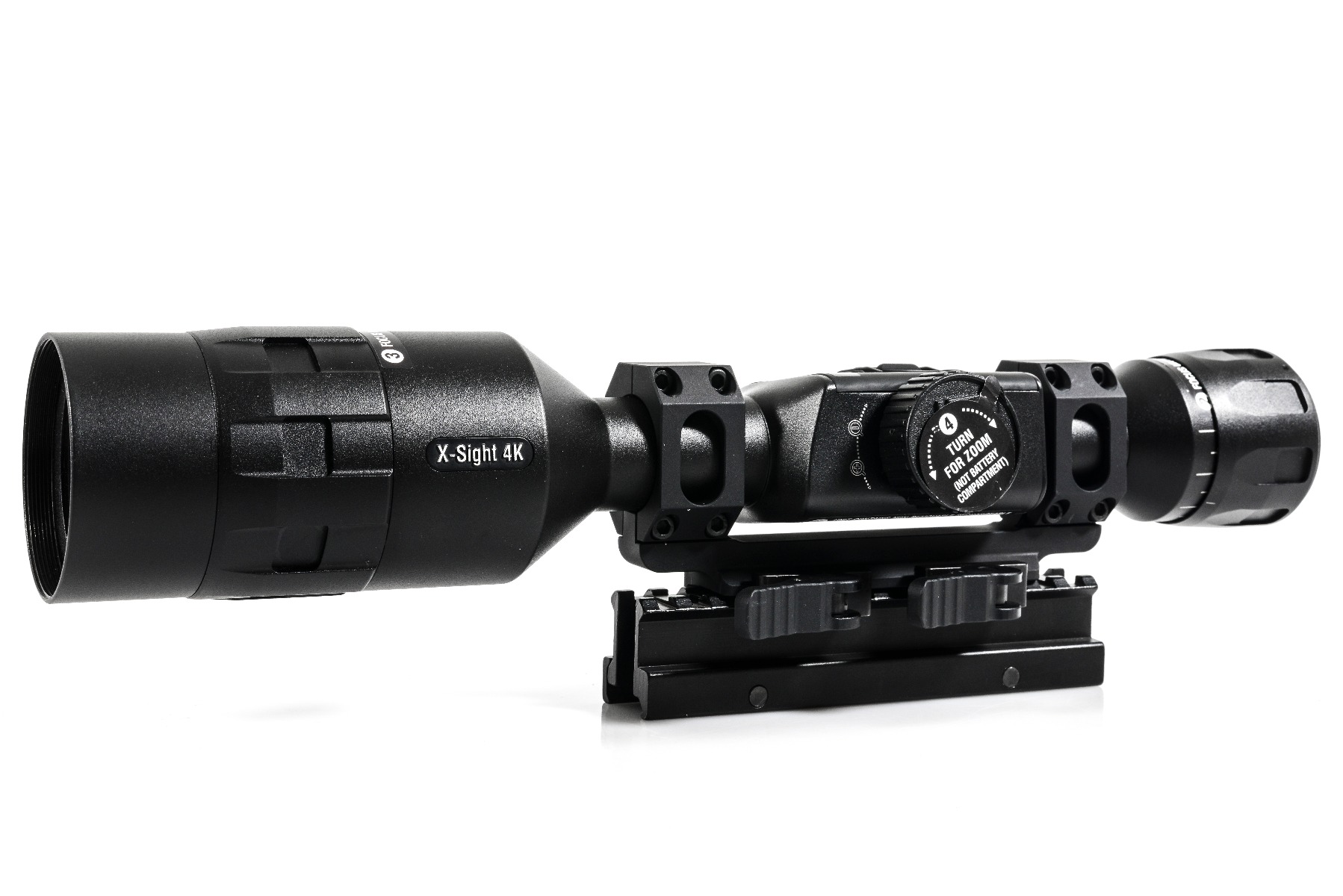 American Defense AD-RECON-SEW 30mm Std EXTRA Long Saddle Quick Detach 1 Piece Unimount (THE ATN 4K MOUNT)