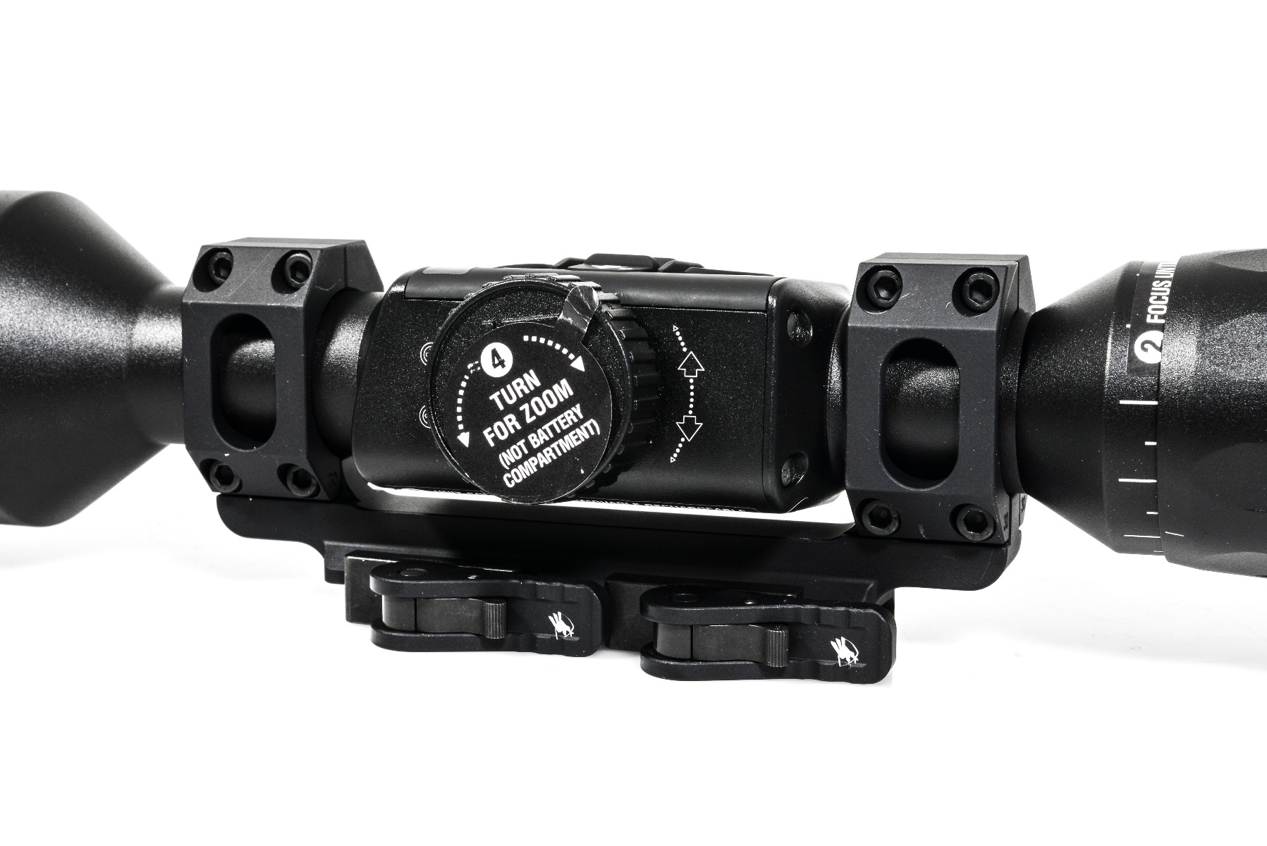 American Defense AD-RECON-SEW 30mm Std EXTRA Long Saddle Quick Detach 1 Piece Unimount (THE ATN 4K MOUNT)