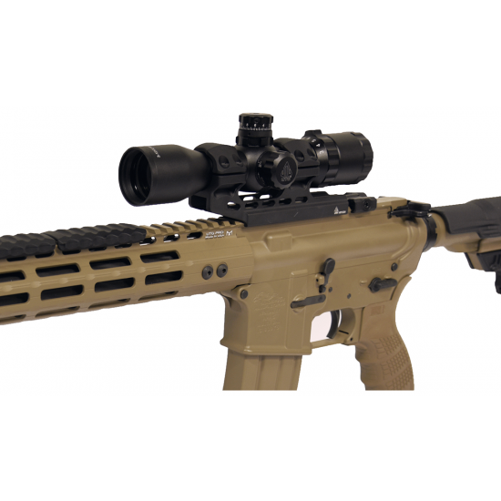 Leapers UTG 1pc 1" HIGH Height 34mm Offset Picatinny Scope Mount Ring