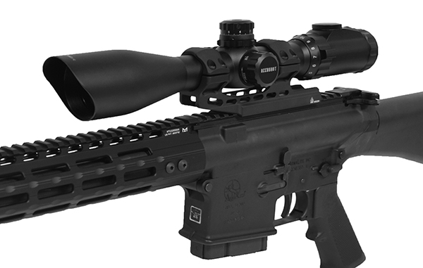 UTG Accu-Sync 30mm High Profile 50mm offset Picatinny Scope Mount