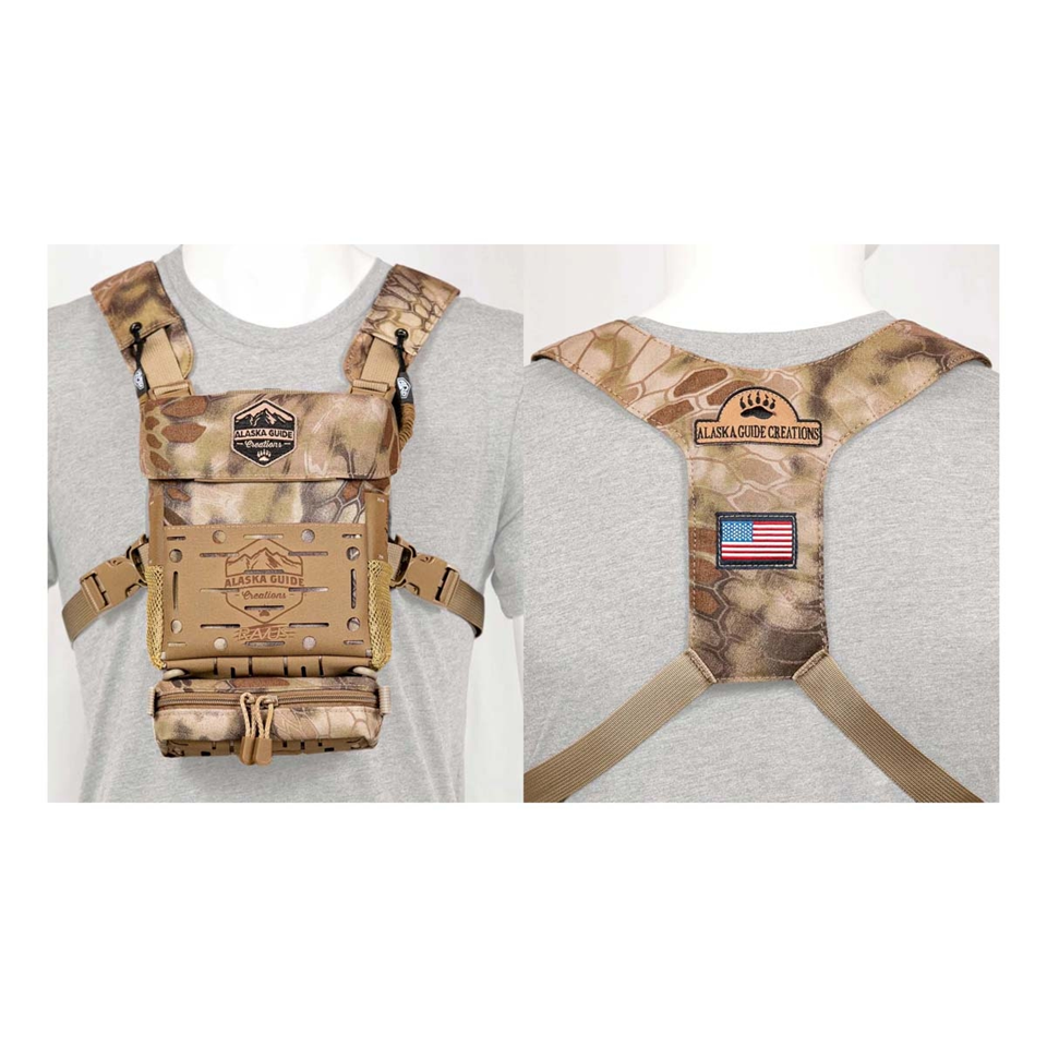 Alaska Guide RAVUS Binocular Pack – Kryptek Highlander