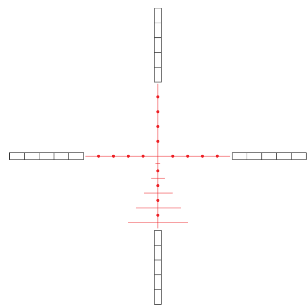 Hawke Airmax 30 Touch 3-12×32 AMX SFP IR HFT Rifle Scope
