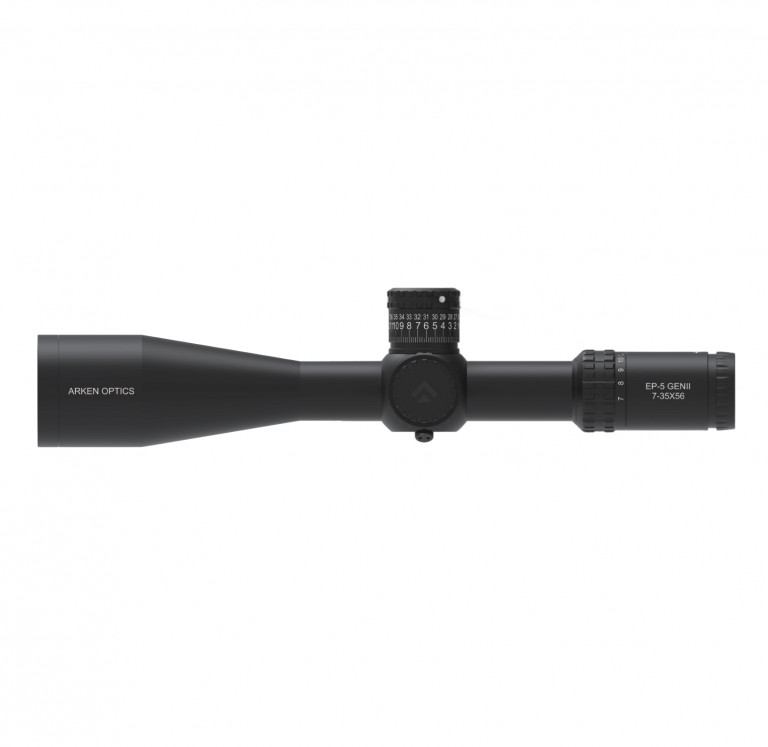 Arken Optics EP5 GEN2 7-35x56 FFP IR VPR 0.25MOA 34mm Rifle Scope