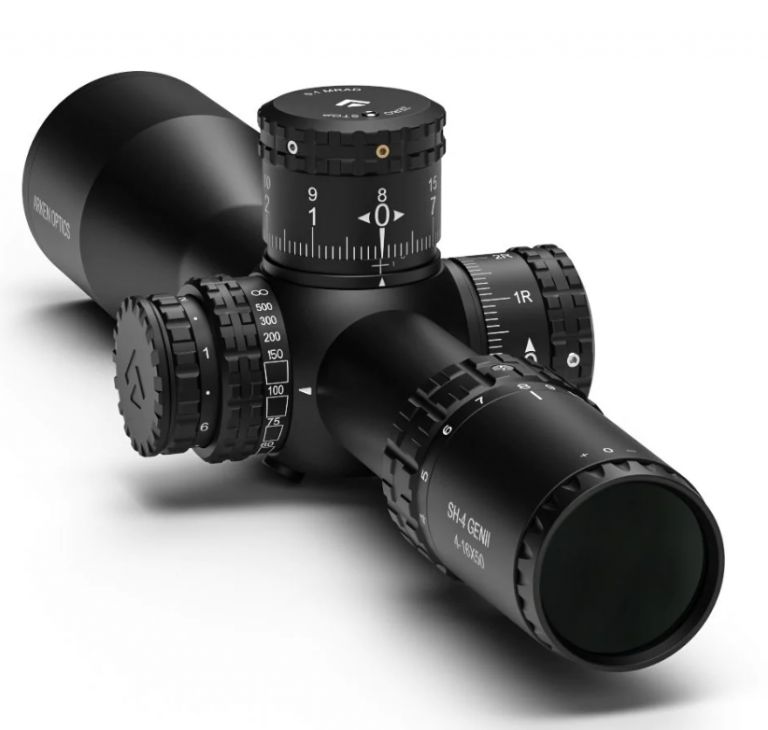 WIN A LOW ODDS: Arken Optics SH4 4-16X50 GEN2 FFP VPR MIL Illuminated Rifle Scope