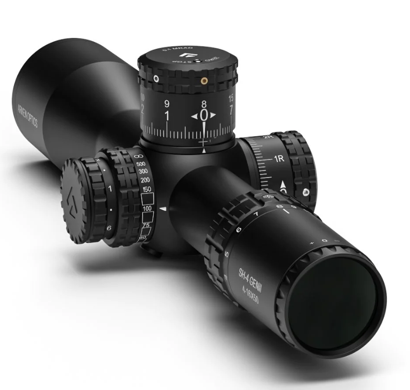 WIN A: Arken Optics SH4 4-16X50 GEN2 FFP VPR MIL Illuminated Rifle Scope