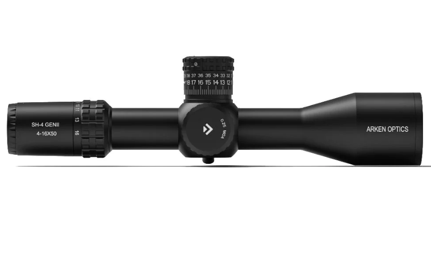 WIN A: Arken Optics SH4 4-16X50 GEN2 FFP VPR MIL Illuminated Rifle Scope