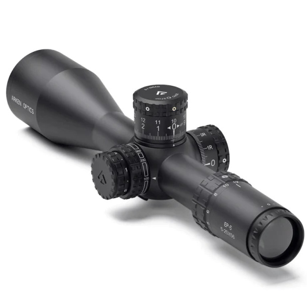 Arken Optics EP5 5-25X56 FFP VPR MIL Illuminated Rifle Scope