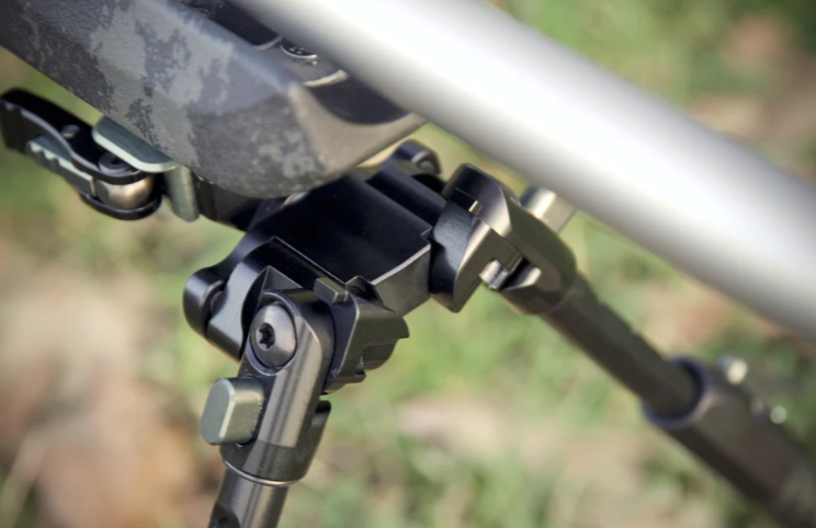 Tier One ATAC Short Aluminium Bipod - Pan/Tilt Picatinny