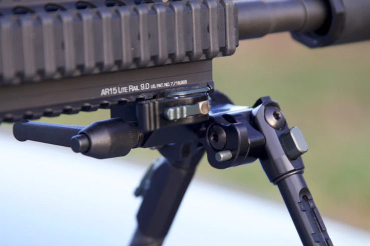 Tier One ATAC Short Aluminium Bipod - Tilt Picatinny