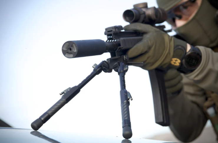 Tier One ATAC Long Carbon Bipod