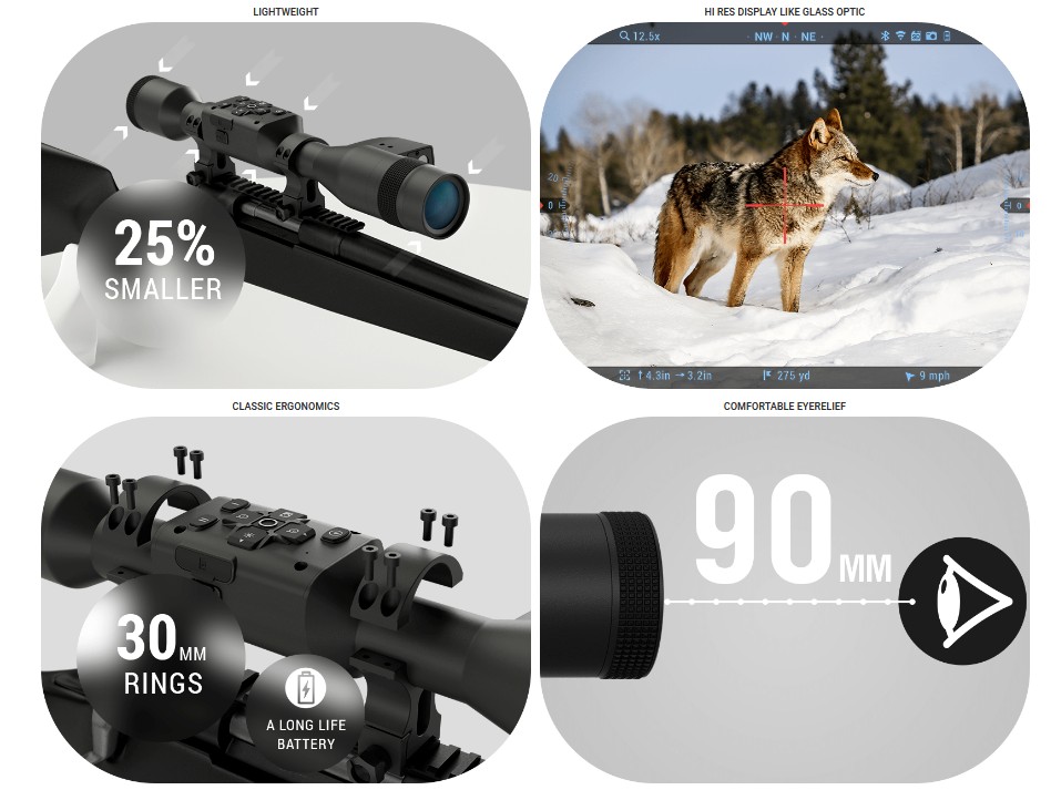 WIN A: ATN X-Sight 5 3-15x LRF ED Smart Day/Night Hunting Rifle Scope