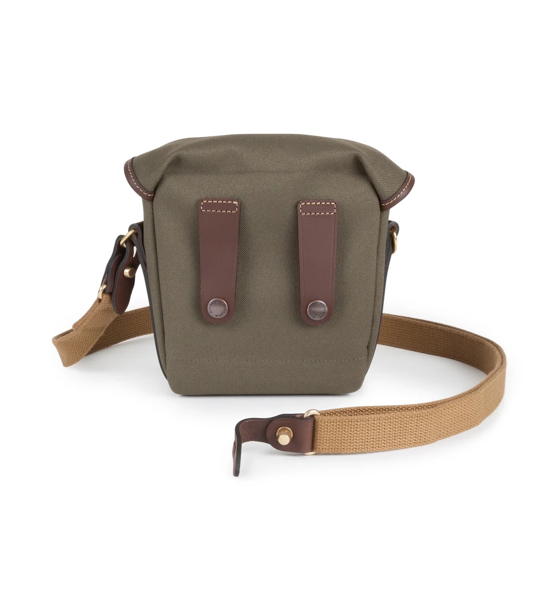 Billingham Galbin Binocular Case for 8x32 / 8x42 Binoculars - Sage FibreNyte / Chocolate Leather