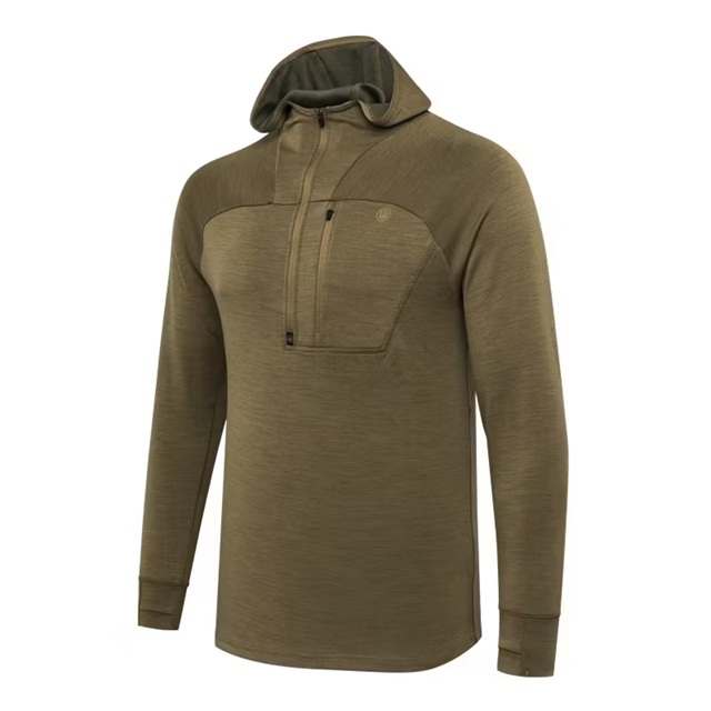 Beretta Apollo Merino Hoodie Otter