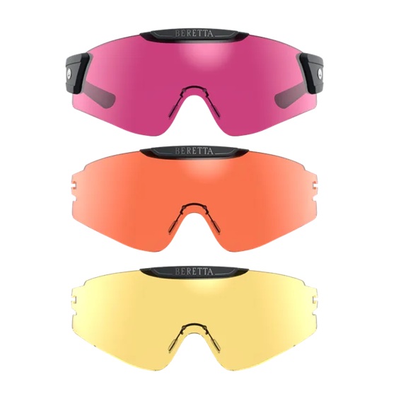 Beretta InterMask Eyeglasses Yellow & Magenta & Orange