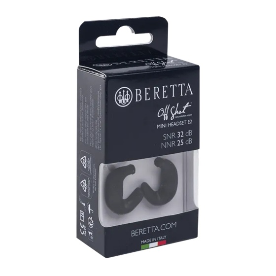 Beretta Mini Headset E2 Black