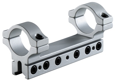 BKL-260 1 inch 1 Piece 4' Long Unitised Dovetail Scope Mount - Silver