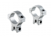 BKL 303 30mm 2 pc single strap low dovetail scope rings SILVER
