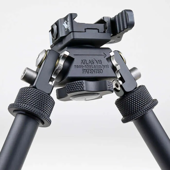 B&T Technologies V8 Atlas 4.75"-9" Bipod with American Defence ADM-170-S Lever