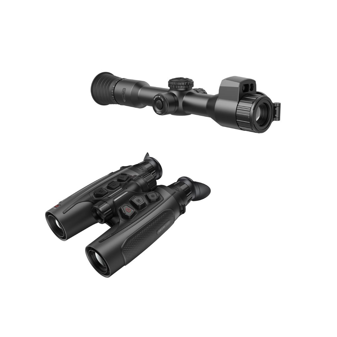 WIN A BUNDLE: HIKMICRO Habrok 4K 2.0 HE25L Multi-Spectrum Thermal / Digital Binoculars with LRF + HIKMICRO Alpex 4K LITE LRF A40EL Digital Day and Night Vision Rifle Scope