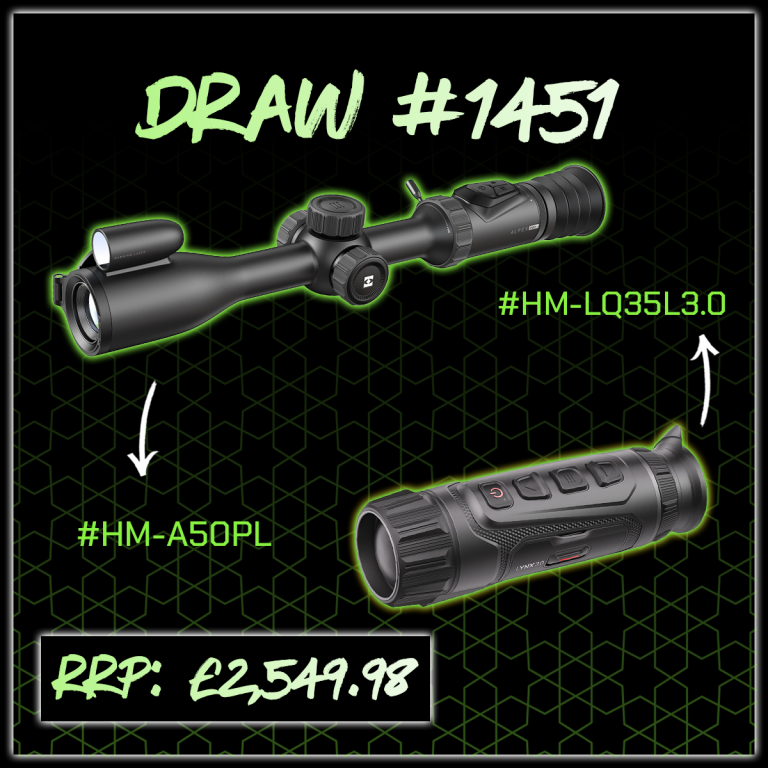 WIN A BUNDLE: HIKMICRO A50PL Alpex Pro Digital Day and Night Vision Rifle Scope with LRF + HIKMICRO Lynx LQ35L 3.0 35mm Thermal Monocular LRF
