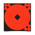 Birchwood Self Adhesive Orange 6" Target Spots - 10 Targets / 120 Pasters