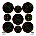 Birchwood Casey Dirty Bird® 2" and 3" Multi-Coloured Non-Adhesive Tagboard Targets - Pack of 12 Sheets