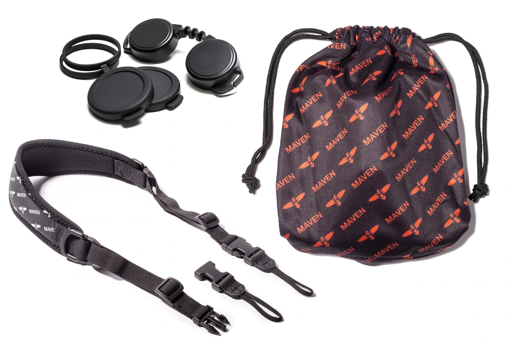 WIN: Maven Optics C1 8x42 Standard Grey/Orange Binoculars 