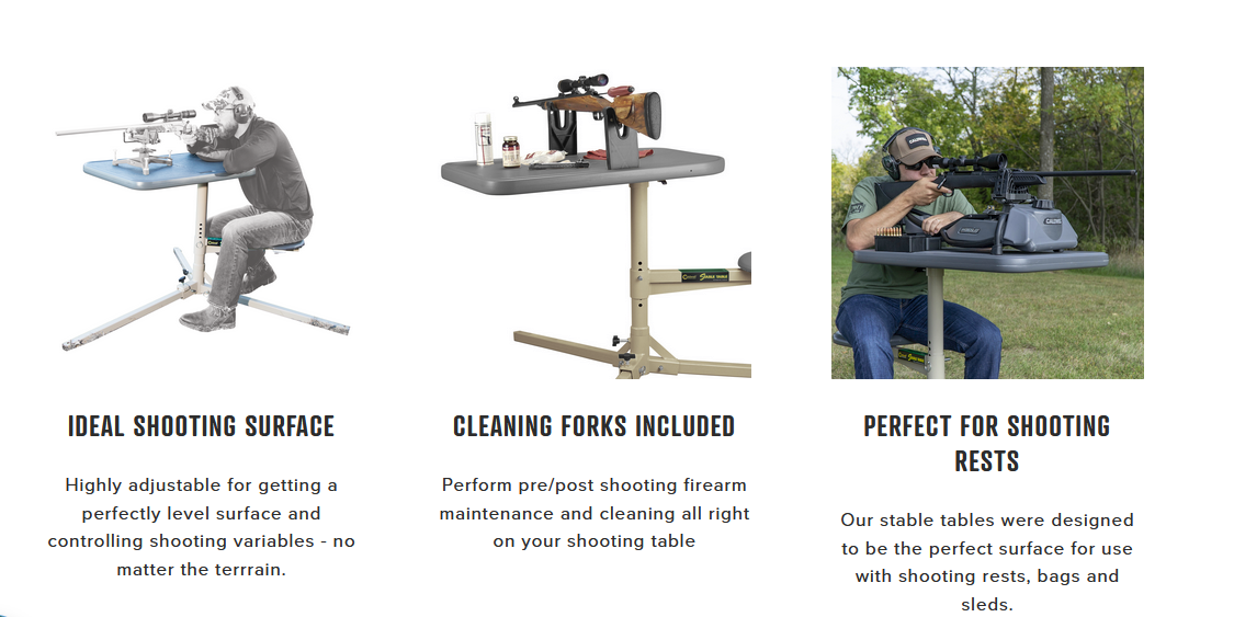 Caldwell Stable Table Deluxe Shooting Bench