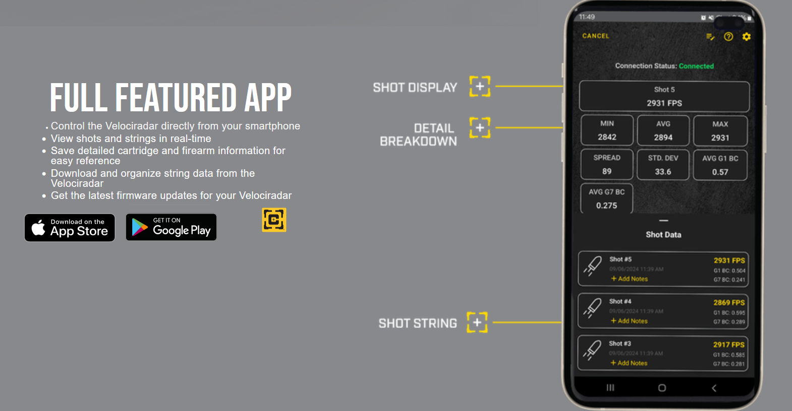 CALDWELL VelociRadar Chronograph