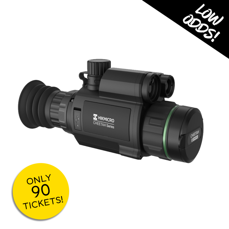 WIN A: LOW ODDS HIKMICRO Cheetah HM-C32F-SL 2.7x Day / Night Vision Twilight LRF Rifle Scope **UNBEATABLE PERFORMANCE AT 100YDs**