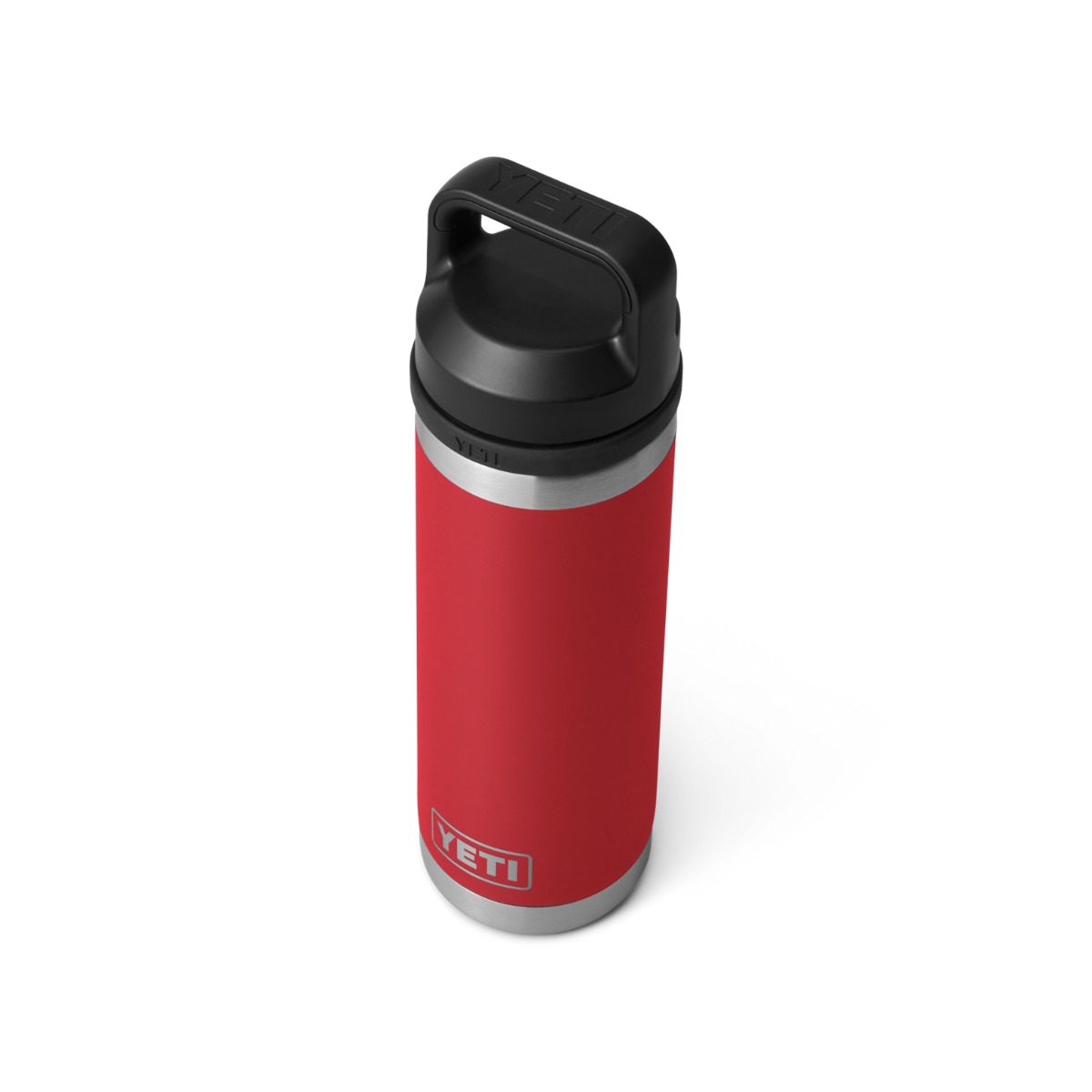 WIN A: YETI Rambler 18oz (532ml) Drink Bottle with Chug Cap - Rescue Red
