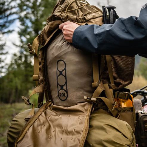 Eberlestock Cirrus Ultralight Dry Bag, 35-Litre - Dry Earth