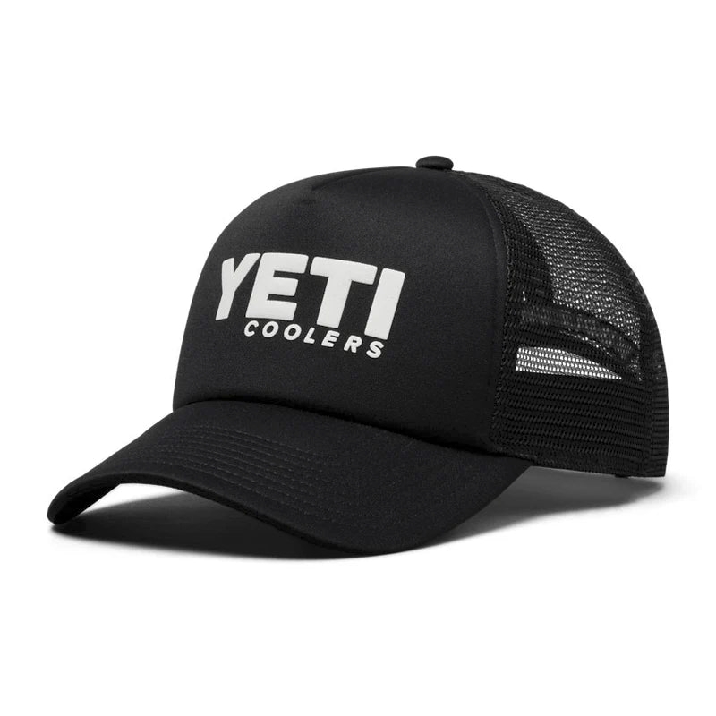 Yeti Coolers Mid Pro Foam Trucker Hat - Black