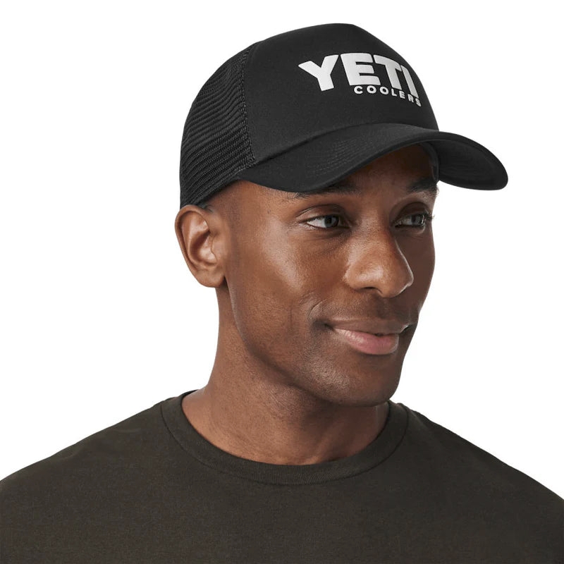 Yeti Coolers Mid Pro Foam Trucker Hat - Black