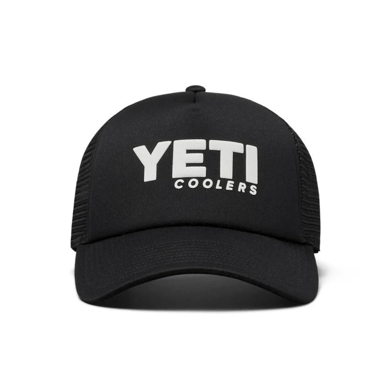Yeti Coolers Mid Pro Foam Trucker Hat - Black