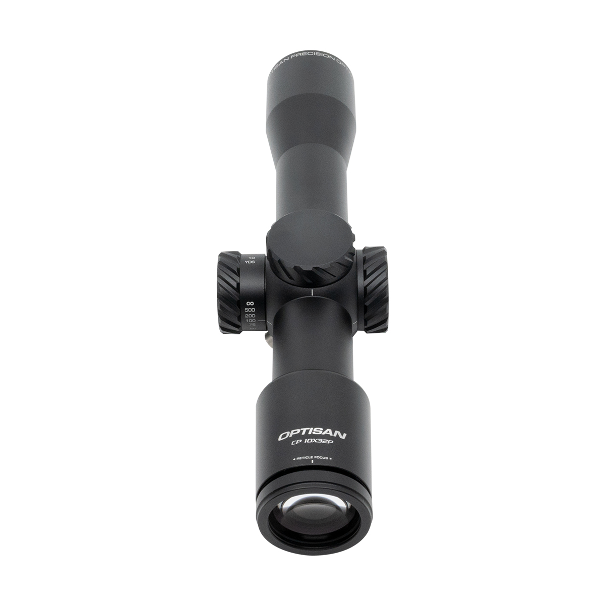 ** BLEMISHED STOCK ** Optisan Optics CP Compact 10x32 SFP MIL Non-Illuminated MH10 30mm Rifle Scope