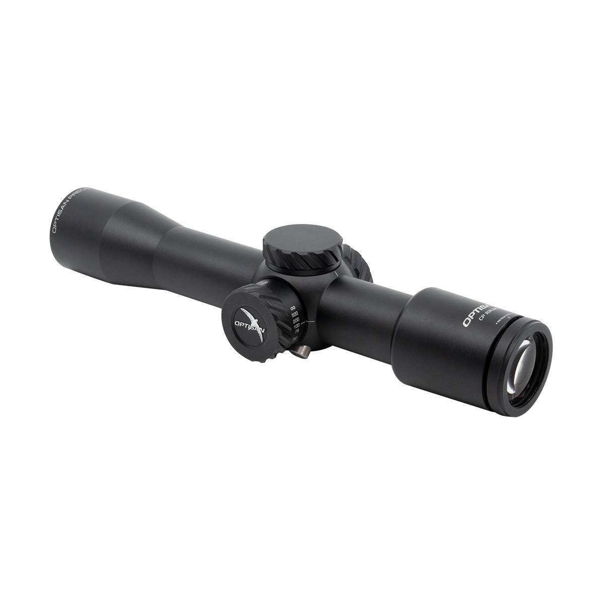 ** BLEMISHED STOCK ** Optisan Optics CP Compact 10x32 SFP MIL Non-Illuminated MH10 30mm Rifle Scope