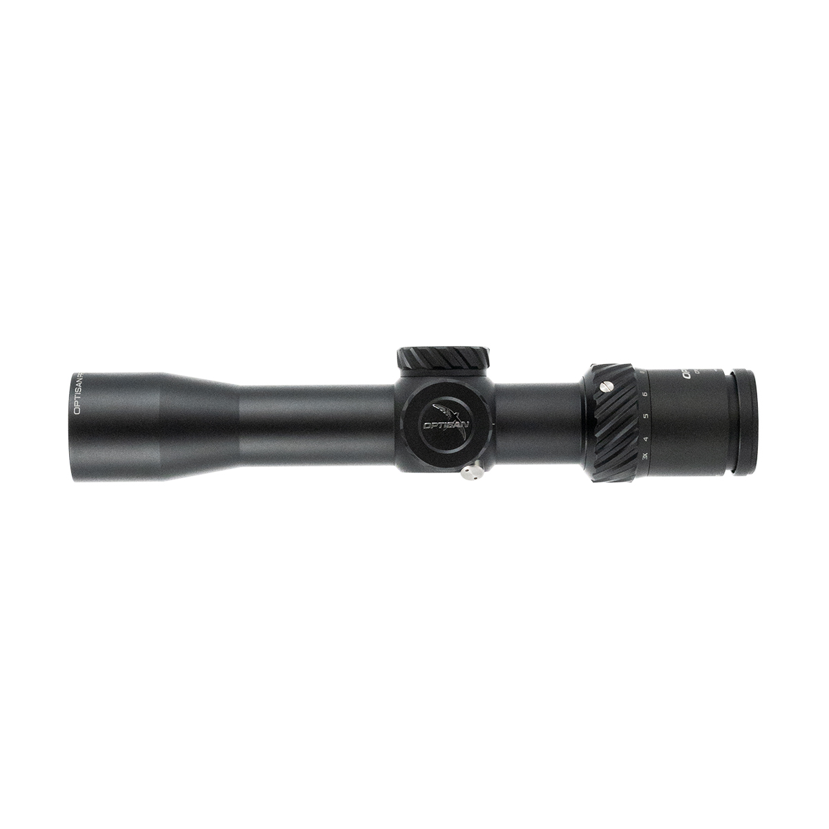 WIN A: Optisan Optics CP Compact 3-12x32 SFP MRAD MH10 Non-Illuminated 0.1 Rifle Scope