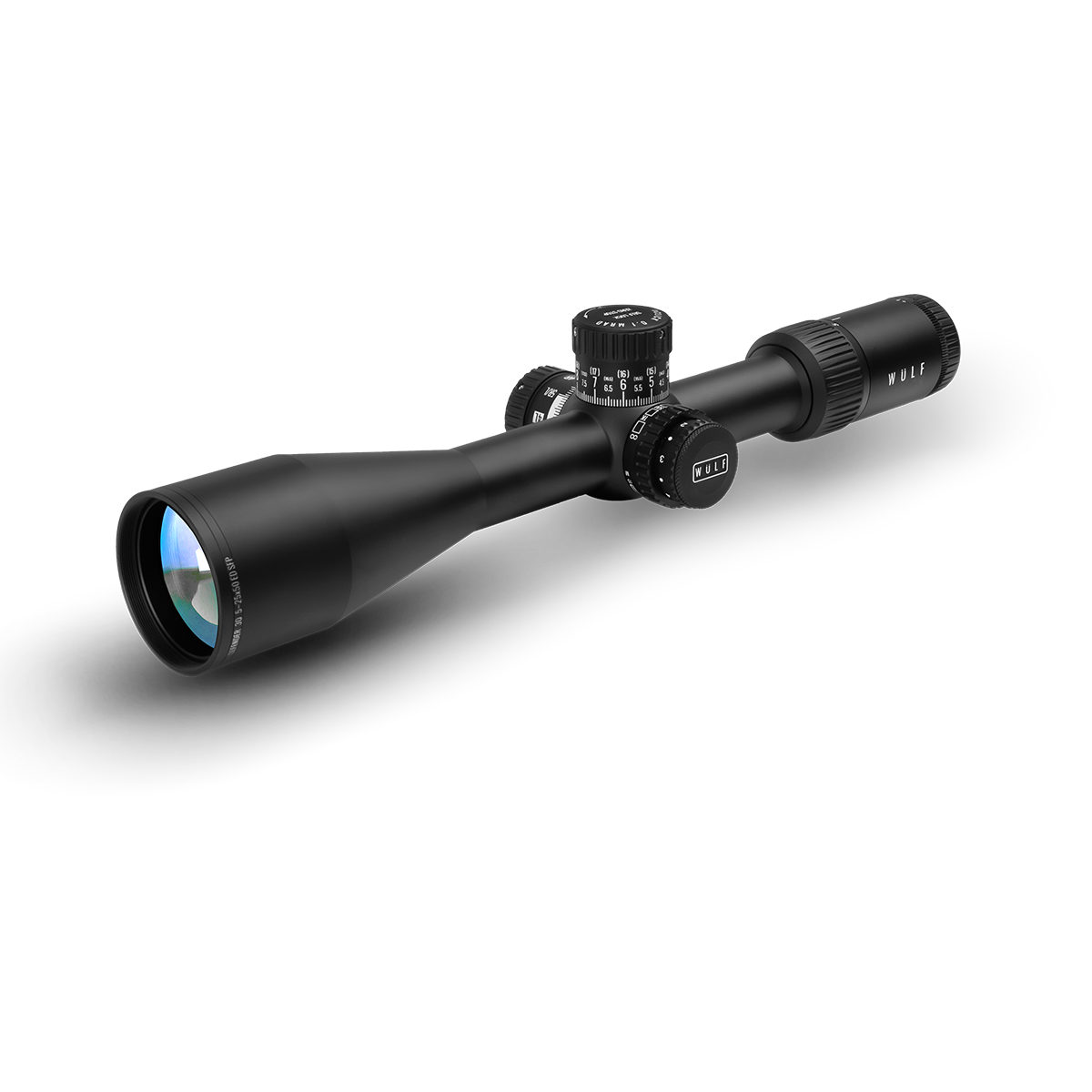WULF Defender 30 5-25x50 ED SFP IR W-MIL4 0.1MRAD 30mm Rifle Scope
