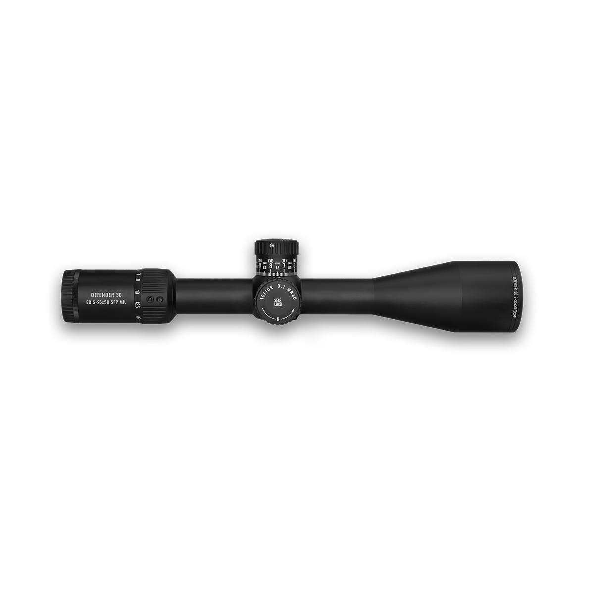 WIN A: WULF Defender 30 5-25x50 ED SFP IR W-MIL4 0.1MRAD 30mm Rifle Scope