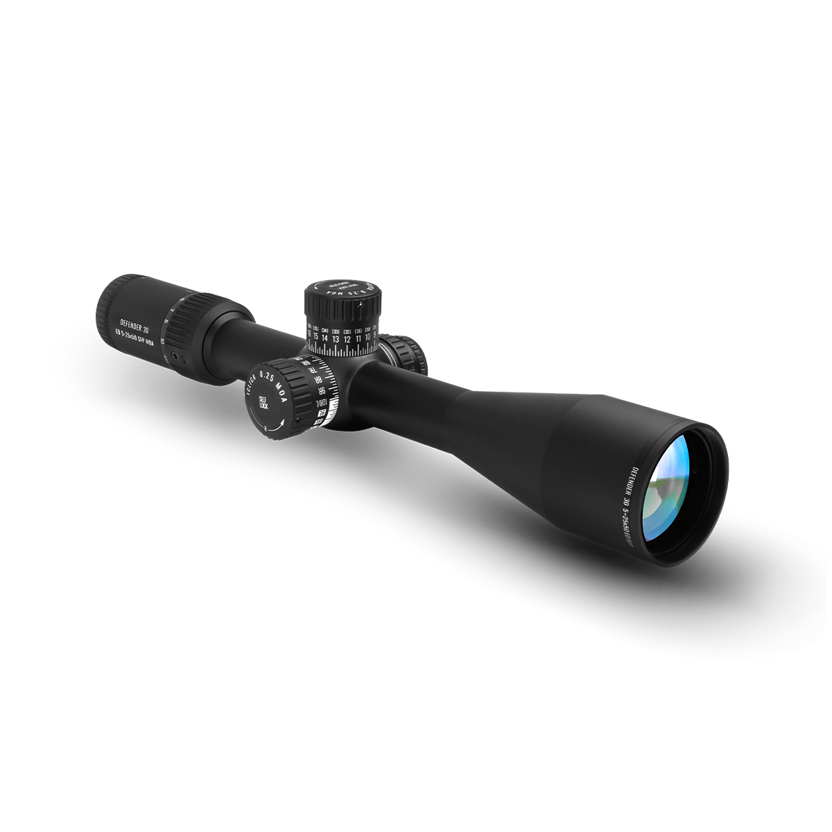 WULF Defender 30 5-25x50 ED SFP IR W-MOA 4 0.1MRAD 30mm Rifle Scope
