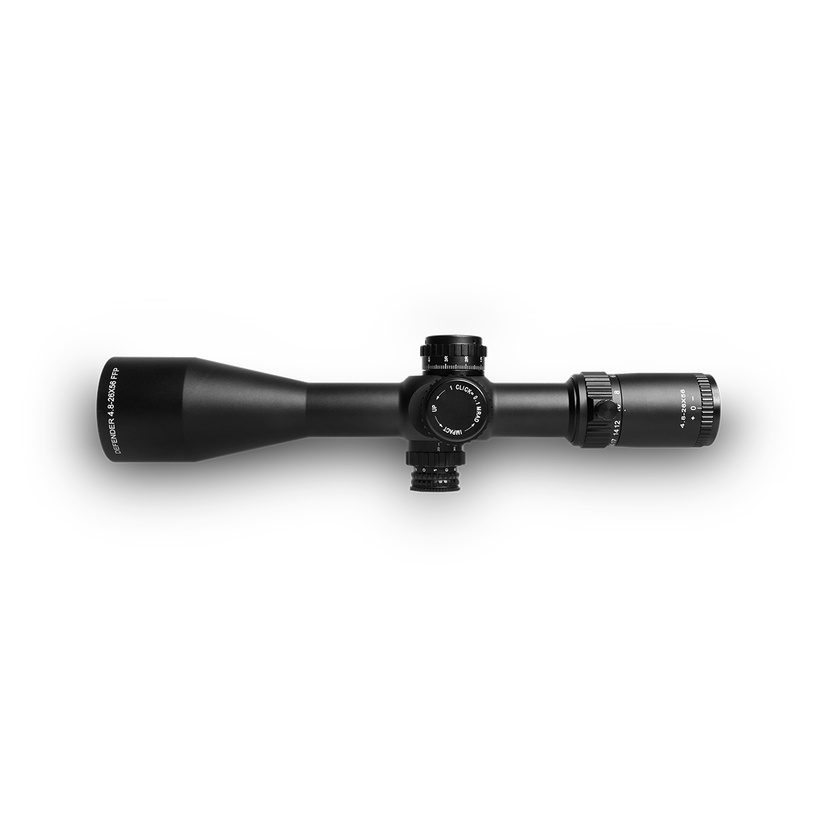 WULF Defender 4.8-26x56 FFP Illuminated W-MIL3 ZTL 0.1 MRAD Rifle Scope