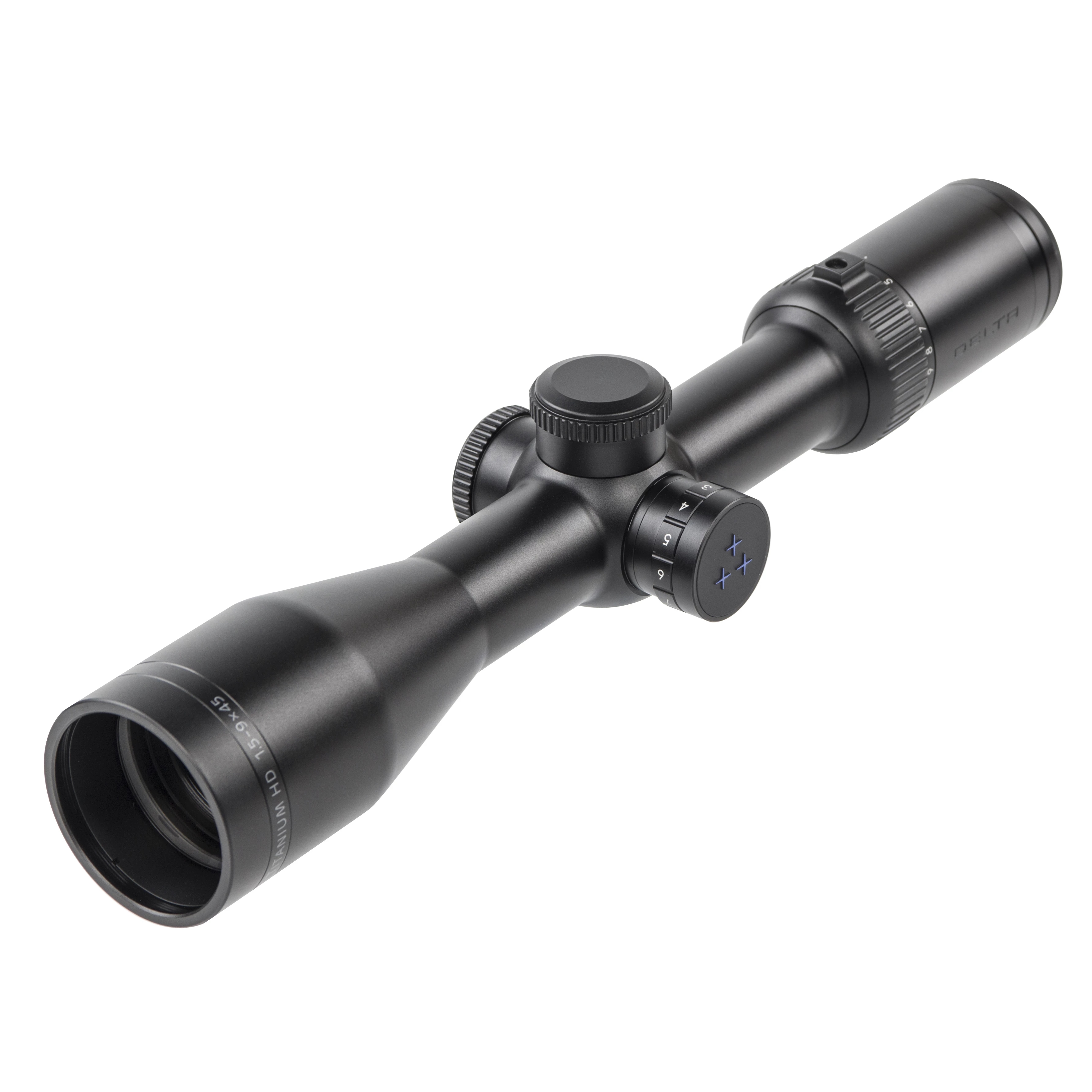 Delta Optical Titanium HD 1.5-9x45 SFP 4A S 0.1MRAD 30mm Rifle Scope
